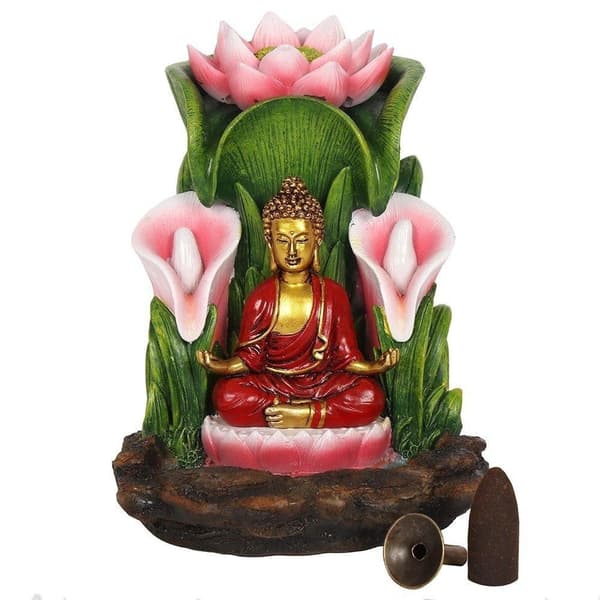 Buddha Røgelsesholder Til BACKFLOW Kegler