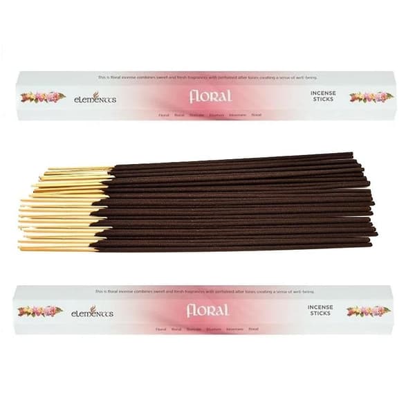 2-pak Elements FLORAL Røgelsespinde