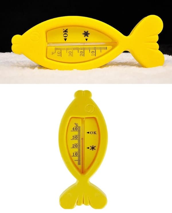 Badetermometer i form af fisk - termometer