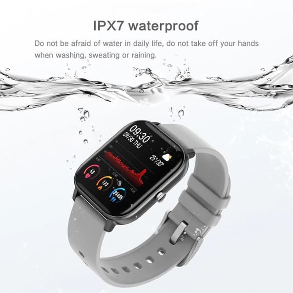 Smartwatch P8b - Søvn & Pulsmåling mm