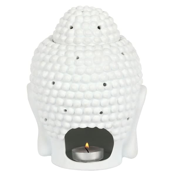 Stort Buddha hode oljebrenner