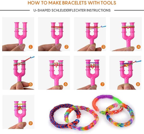 1500 Dele . Loom Bands Kit
