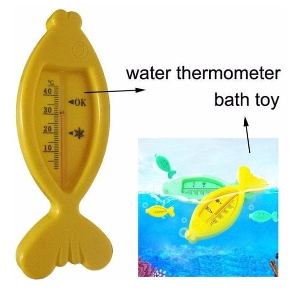 Badetermometer i form af fisk - termometer