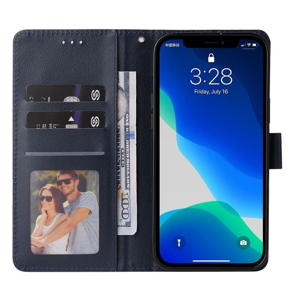 3-Pack Iphone 13 Pro . 1 Plånboksfodral o 2 Bakskal