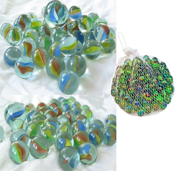 Cat's Eye Glasmarmor / Glaskugler / Spillekugler