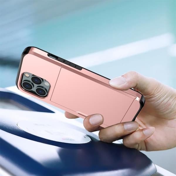 3-pak iPhone 13 Pro Max. 1 Pung etui og 2 Bagside covers