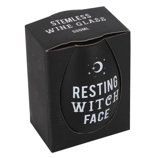 Vinglass RESTING WITCH FACE m/emballasje