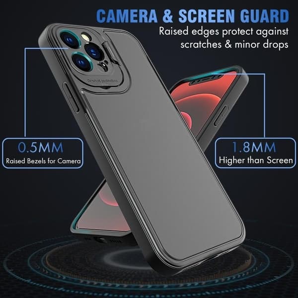 3-pak iPhone 13 Pro Max. 1 tegnebogsfodral og 2 bagcovers