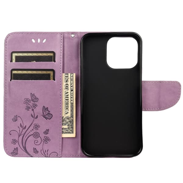 3-pak iPhone 13 Pro Max. 1 tegnebogsfodral og 2 bagcovers