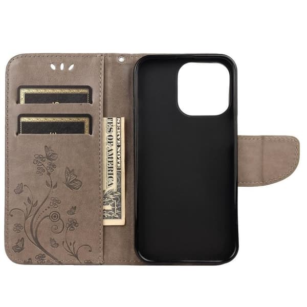3-pak iPhone 13 Pro Max. 1 tegnebogsfodral og 2 bagcovers