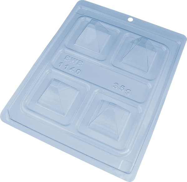 Pralinform Pyramid Chokladform - BWB 1140 - Special 3 Part Mold