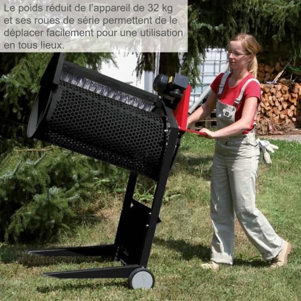 Elektrisk roterende sigte SCHEPPACH - RS350 - Diameter 400mm - Timekapacitet 3m3/h