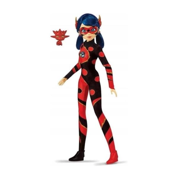 Kit Miraculous Ladybug DragonBug docka