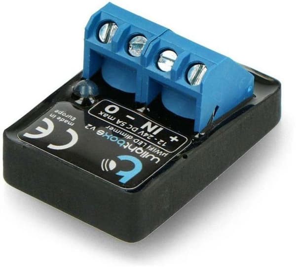 LED WiFi-controller - Blebox - wLightBoxS v2 - 12-24 V - 120 W - Android/iOS-app