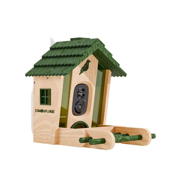 EZ Birdspot camouflaged connected foderstation