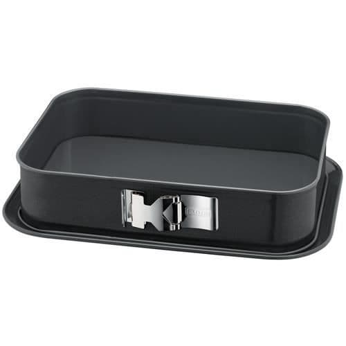 Moule à manqué - KAISER - Rektangulær 36x24 cm - Stål - Farve Sort - 5L