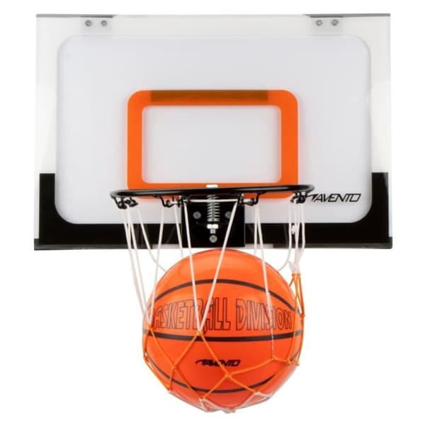 Avento Mini basketset 45x30x3 cm Transparent