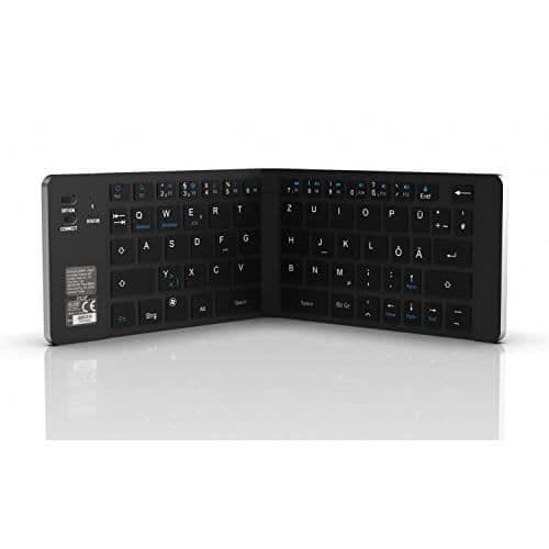 Mini Foldbart Tastatur - INCA - IBK-579BT - Bluetooth - Trådløs - Sort