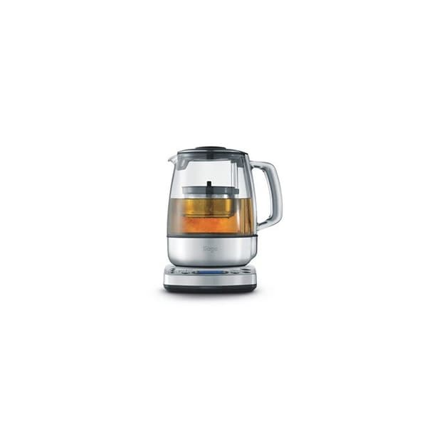 Teapot - Salvia - Teapot - Borstat rostfritt stål - Motoriserad korg - Programmerbar