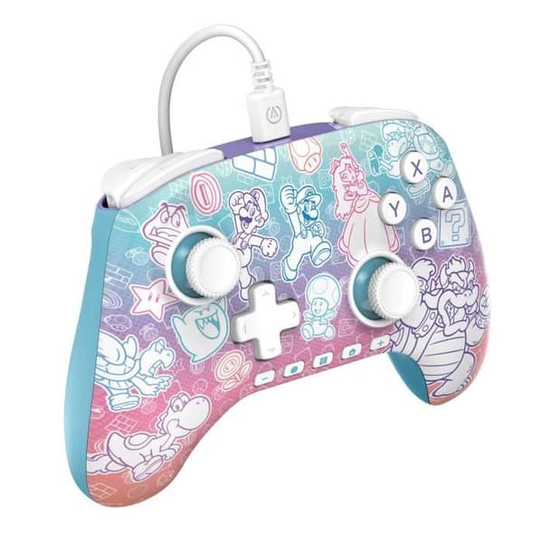 Spilcontroller - Nintendo Switch 2 - Svampeverden - Kablet - Power A