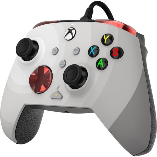 Spilcontroller - Xbox - Rematch Advanced - Kablet - Radial Hvid - PDP