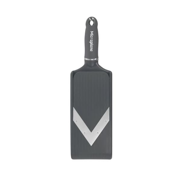 Justerbar mandolin, V-blad, Drak Grey - MICROPLANE