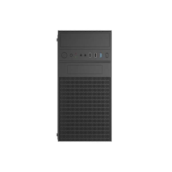 PC Chassi Micro Tour - Kompakt Datorchassi med Usb-c, USB 3.0 och HD Ljud, Stöder Micro Atx, Mini Itx, Flex