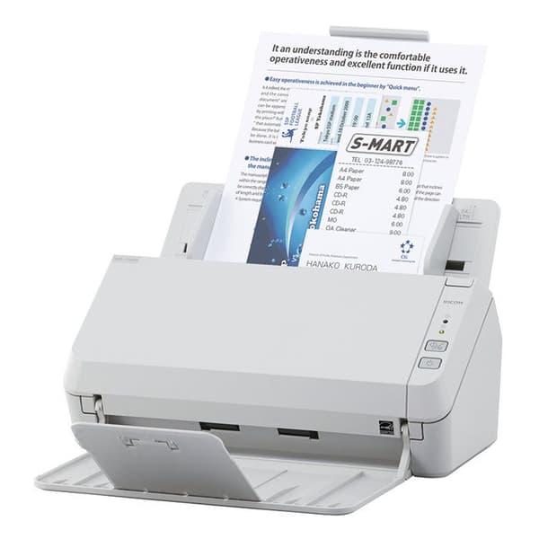 FUJITSU SP-1130N dokumentscanner - Dobbeltsidet - 600 dpi - Automatisk dokumentføder