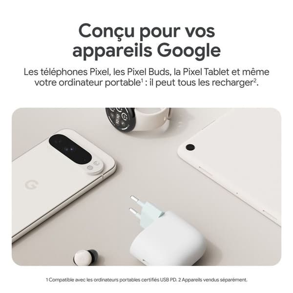 GOOGLE USB-C väggladdare
