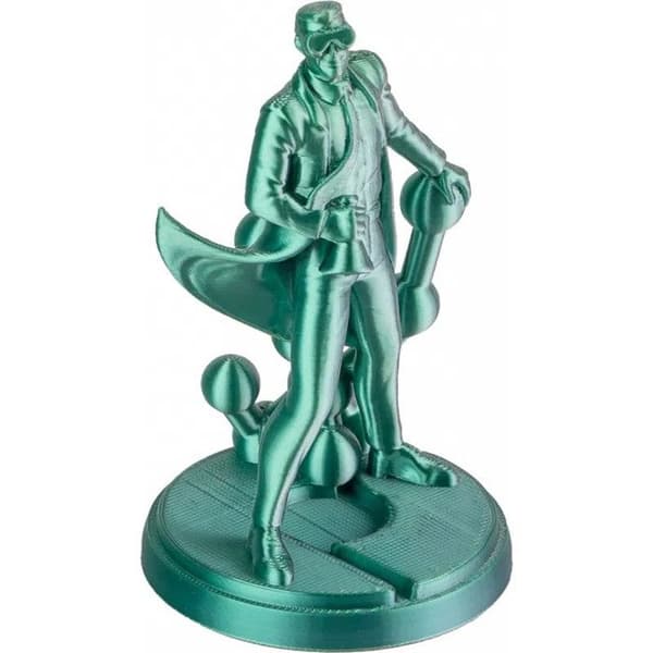 Filament 3D - POLYMAKER - PolyLite PLA - Vert Jade Chrome Silk - 1,75 mm - 1 kg