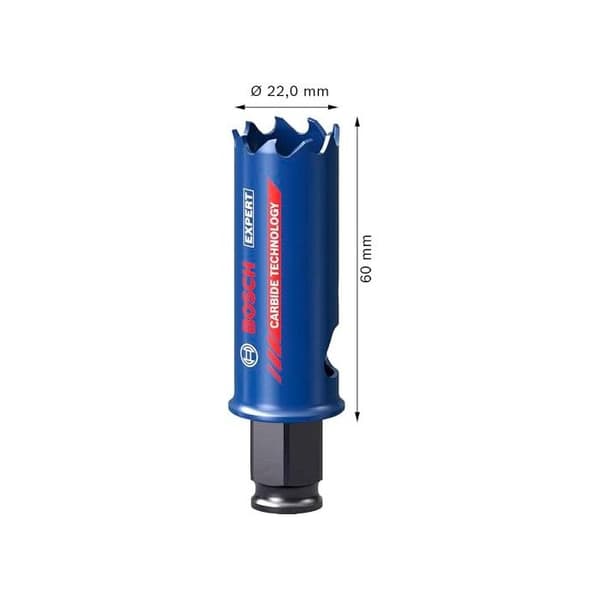 Borekrone - BOSCH - EXPERT Multi Material Power Change Plus - Carbide tænder - Multi-materialer - Prof. 60 mm