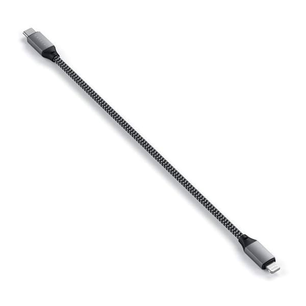 USB-C til Lightning-kabel - Satechi - 25 cm - Grå - Smartphone/Tablet - USB-C til Lightning