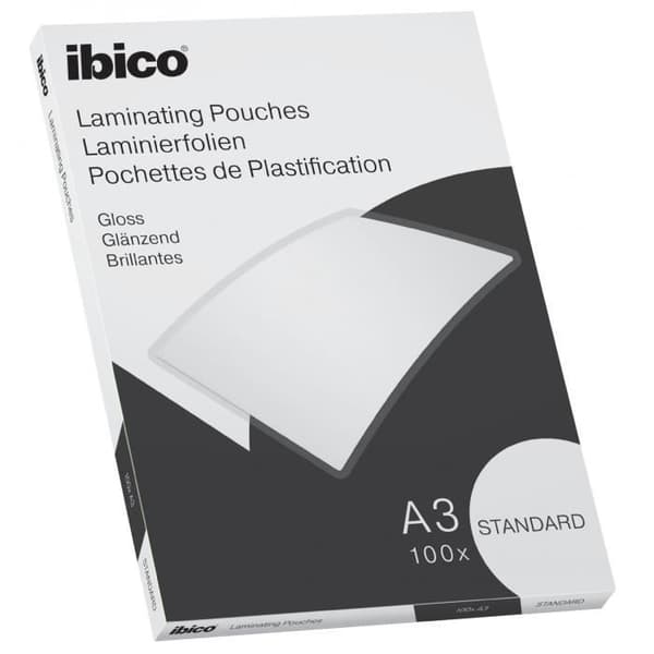 Ibico Basics standardit A3 muovitaskut