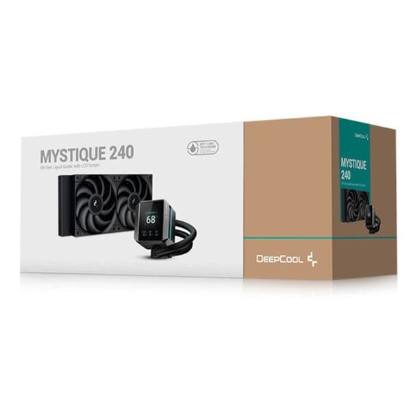 DEEPCOOL - MYSTIQUE 240 (Sort) - Vandkøling AIO