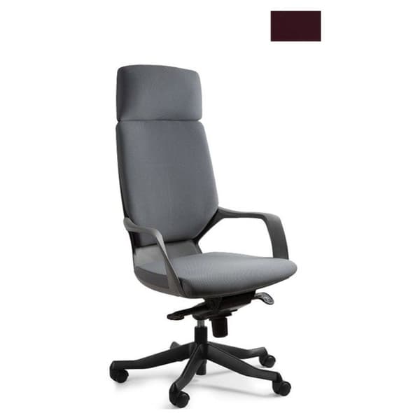 Kontorstol Apollo BL403 bordeaux/sort