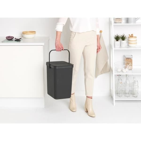 Brabantia Sort & Go Affaldsspand, 25L - Grå
