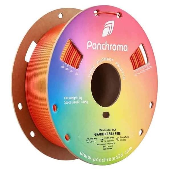 Filament 3D - POLYMAKER - Panchroma - PLA - Gradient Silk Fire - 1,75 mm