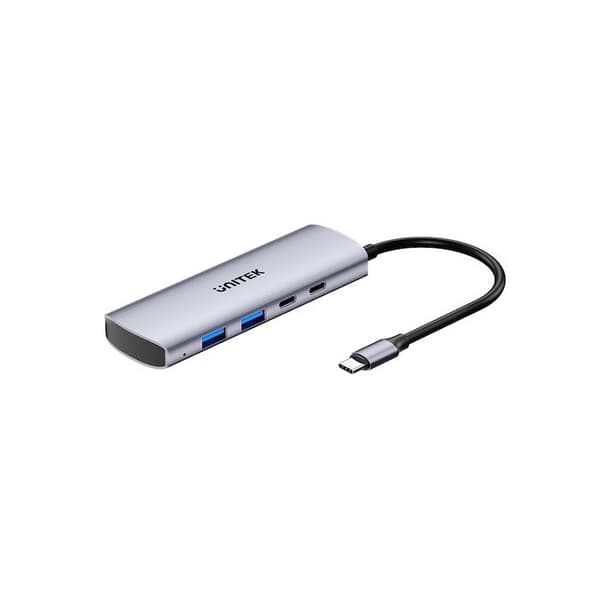 USB-C Hub - UNITEK - 4 porte - USB 3.2 Gen2 - 10 Gbps - 2 USB-C/2 USB-A
