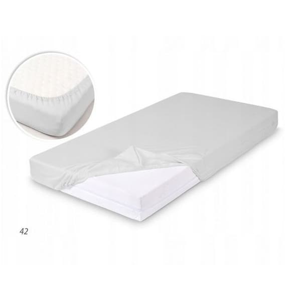 Topmadras - MULTITEX - Bambuslag - 90x200 cm - Elastisk - Beige