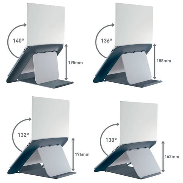 Laptop stativ - Grå - Leitz Ergo