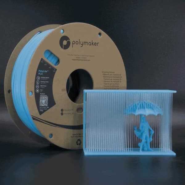 Polymaker PolyTerra PLA [Luminous Blue]