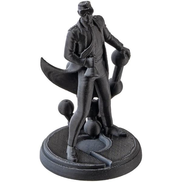 3D-printer filament - Polymaker - PolyTerra PLA - Shadow Black - Bioplast - Økologisk