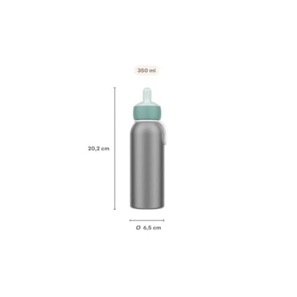 Isoleret Flaske - MEPAL - Campus - 350 ml - Rustfrit stål - Til børn