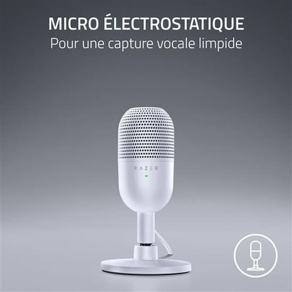 Razer Seiren V3 Mini Mikrofon - Vit