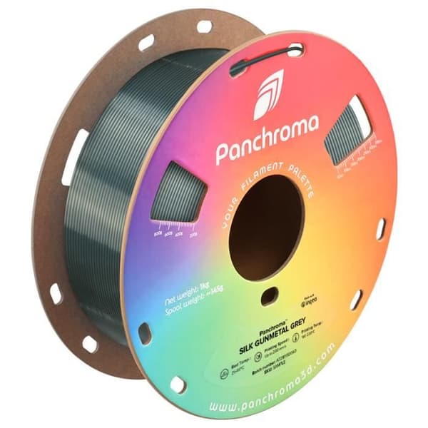 Polymaker PolyTerra PLA [Silk Gunmetal Grey]