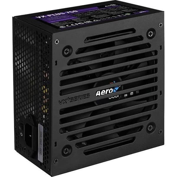 Strømforsyning - AEROCOOL - PGS VX-750PLUS - 80+ - 750W - Sort