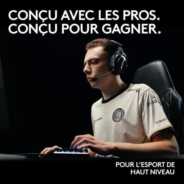 Gaming headset - Trådløs - Logitech G - Pro X 2 - Bluetooth - PS5, PS4, PC - Sort