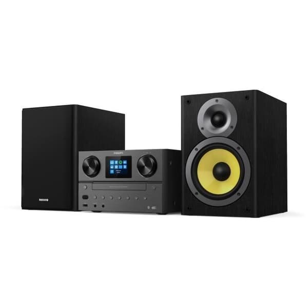 PHILIPS TAM8905 Internet Radio Microsystem - DAB+ Bluetooth Spotify Connect CD MP3 100W RMS