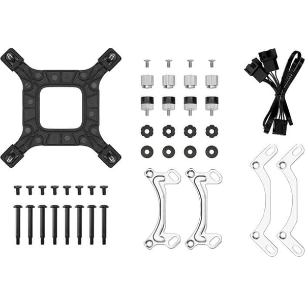 Kit vandkøling AIO - DEEPCOOL - LE240 - 240 mm - Sort - Tilpasselig ARGB