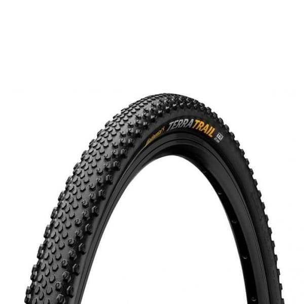 Dæk foldbart - Continental - Terra Trail - 700x40C - Shieldwall Tlr - Sort